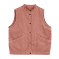 thumbnail image 2 of Xuyuer Women's Spring Fashion Sleeveless Button Down Tops, Lightweight Blouse for Layering, Business Casual Office Wear and Seasonal Wardrobe Transition, 2 of 8
