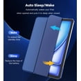 thumbnail image 6 of TiMOVO Case for iPad Air 13 inch (M4 2026/M3 2025/M2 2024), Slim Stand Smart Cover with Translucent Back, Support Touch ID, Auto Wake/Sleep, Navy Blue, 6 of 8