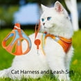 thumbnail image 2 of Stimulicat Cat Harness,  Harness Escape Proof, Adjustable Soft Mesh Cat Harness and Set with Reflective Strips, for Walking & Outdoor, 2 of 7
