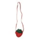 thumbnail image 2 of 1 bolso bandolera moderno con cremallera y diseño de fresa., 2 of 5