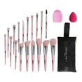 thumbnail image 3 of 18x Pinceles de Maquilje Cepillo de Polvo Brocha de + Bolsa + Pta rosa Zulema pinceles de maquillaje kabuki, 3 of 7