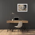 thumbnail image 3 of Lewis, Sheldon 14x12 White Modern Wood Framed Museum Art Print Titled - Stone Wall Rhino, 3 of 4