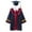 d-Blue1185, variant on FAOWME Child Graduation Gown Outfits For Boys Kids Toddler Doctor Robe Sets Kindergarten Photo Formal Wear School Attire Clothes Sets Versatile O-Neck Dailywear