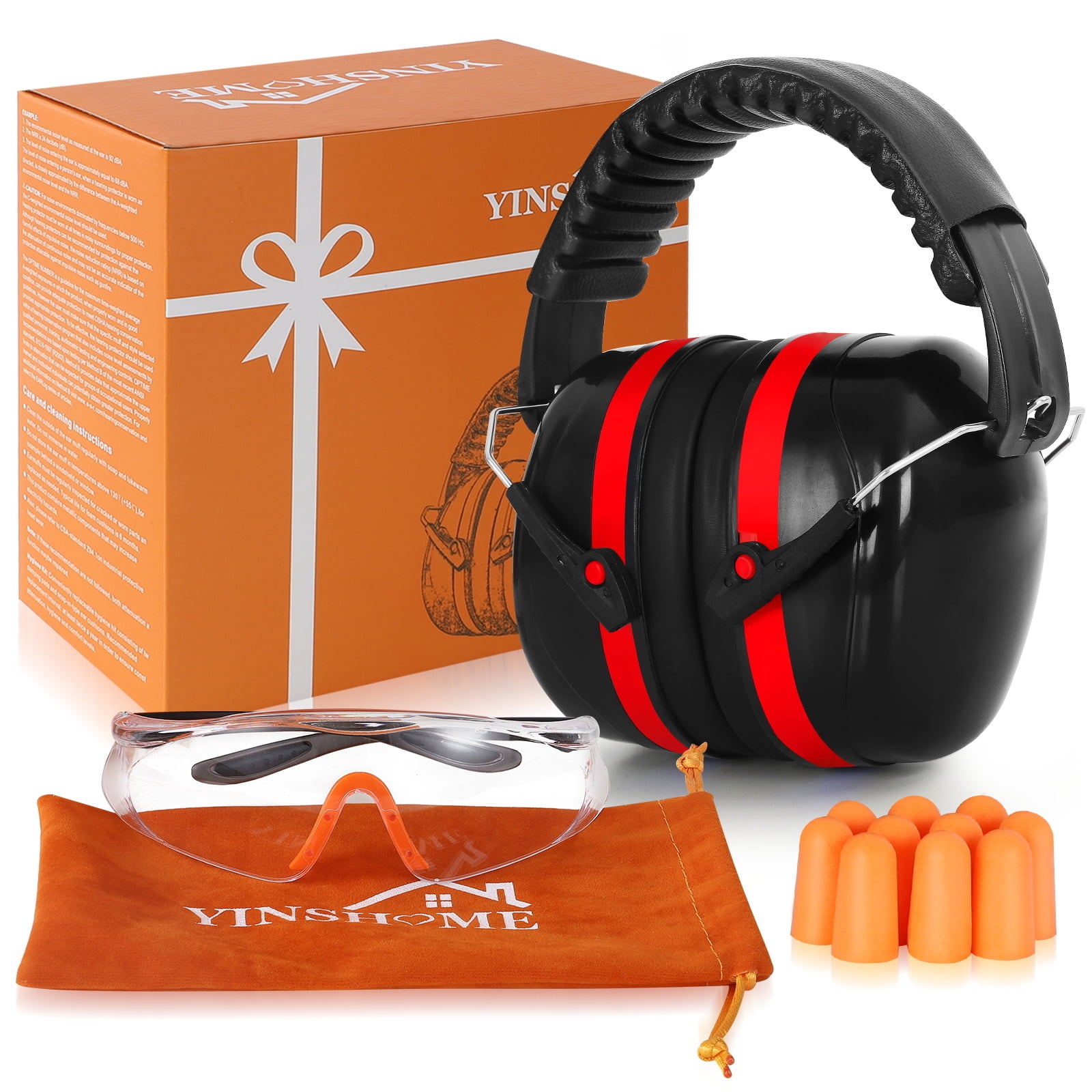 Shooting Ear Protection Earmuffs,Yinshome Earmuffs for Gun Range