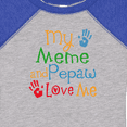 thumbnail image 4 of Inktastic Meme and Pepaw Love Me Boys or Girls Baby Bodysuit, 4 of 5