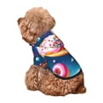 thumbnail image 5 of Sikiie Starry Sky Colorful Donut Dog Hoodie,Dog Clothes,Dog Sweatshirt ,Dog Shirt, Dog Clothes for Puppy Kitten Small Dogs Cats-Medium, 5 of 7
