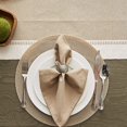 thumbnail image 4 of 13 x 108 in. Stone Dobby Stripe Table Runner, 4 of 10