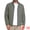 Gray, variant on Lightweight Stand Collar Full Zip Up Golf Bomber Jacket S Black
