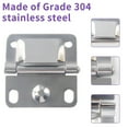 thumbnail image 2 of MYG Cooler Hinge Stainless Steel Set Replacement for Coleman Cooler (With Screw Set), 2 of 9