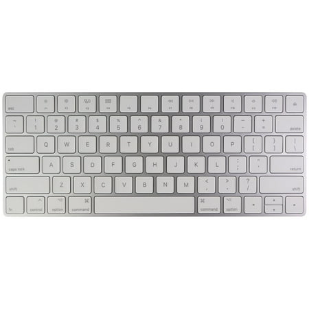 Restored Apple Magic Keyboard MLA22LL/A (Silver) (Refurbished)
