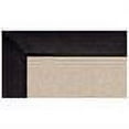 thumbnail image 2 of Linon Rugs Athena Leather Area Rug in Natural and Black-0.25" H x 96" W x 121" D, 2 of 3