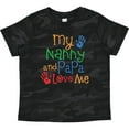 thumbnail image 3 of Inktastic Nanny and Papa Love Me Boys or Girls Toddler T-Shirt, 3 of 5