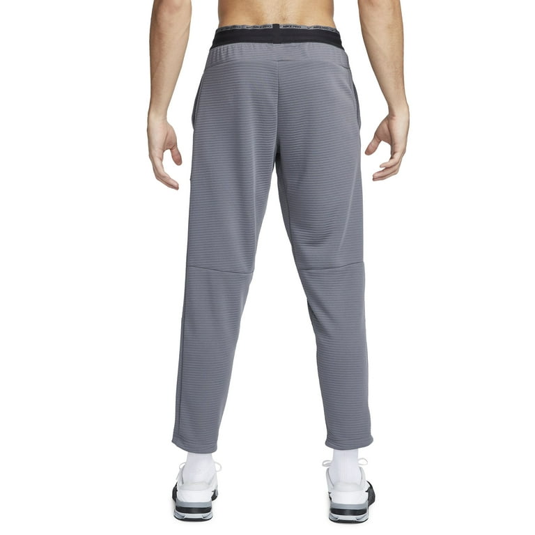 Nike Pro Mens Dri-FIT Fleece Fitness Pants (2XLarge, Iron Grey) 