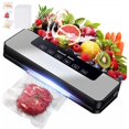 thumbnail image 1 of M&aacute;quina Selladora al Vac&iacute;o,Selladora de Bolsas Pl&aacute;sticas Al Alto Vac&iacute;o Profesional,Sellador Autom&aacute;tico con Solo Toque de Alimentos,2 Modos de Uso, 1 of 7