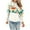 G-White, variant on Womens Retro Sweatshirt Western Aztec Ethnic Style Hoodies Casual Geometric Printed Long Sleeve Hooded Sweatshirt with Kangaroo Pocket White L