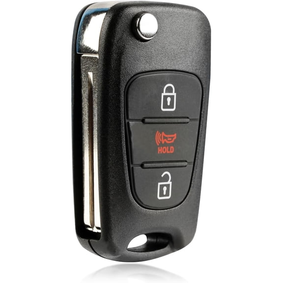 Chasenew Key Fob Replacement for 2012 2013 Kia Sportage 3-Button Keyless Entry Remote Flip Key NYOSEKSAM11ATX SL 95430-3W701 （One）