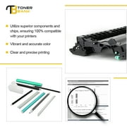Toner Bank TN660 Toner Cartridge and DR630 Drum Unit Set Compatible for Brother TN-660 DR-630 HL-L2300D HL-L2320D MFC-L2740DW HL-L2380DW (1x TN-660 Toner + 1x DR-630 Drum Unit, Black)