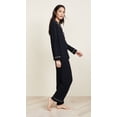 thumbnail image 4 of Pijama Eberjey Gisele Largo Conjunto Negro Rosa Sorbete Grande, 4 of 6