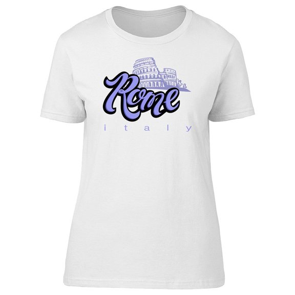 Rome, Italy Purple Tee Women's -Image by Shutterstock