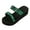 Green, variant on LEEy-World Slippers for Women Women's Comfortable Thick Soled Slope Heel Quick Drying Household Slippers Mukluks Slippers for Women