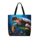 thumbnail image 1 of Fotbe Ice Blue Ocean Sea Turtle Bolsa Tote con Estampado para Mujer, Bolsos con Cremallera, Bolsa de Hombro Casual de Gran Capacidad con Bolsillos Internos, 1 of 7
