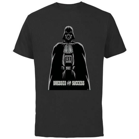 Star Wars Darth Vader Dressed for Success - Short Sleeve Cotton T-Shirt for Adults - Customized-Black