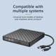 thumbnail image 4 of Unidad Óptica Externa 2 en 1 USB 3.0 Tipo C, Grabadora de DVD/RW, Lector y Reproductor de CD para Ordenador Portátil o de Escritorio., 4 of 8
