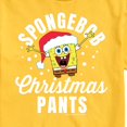 thumbnail image 3 of SpongeBob SquarePants - Christmas Pants - Men's Short Sleeve Graphic T-Shirt, 3 of 6
