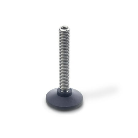 

12N57JAE GN638-NI Grub Screw and Thrust Pad Assembly European Standard No. 1.4305 (American Standard 303) Grub Screw M12 x 57 mm Stud Length 32 mm Pad Outside Diameter Stainless Steel Matte