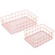 thumbnail image 4 of Delaman Soporte de Almacenamiento, 2 uds., Multifuncional, para el hogar, de Hierro, para Almacenamiento de cosméticos, Soporte para Frutas, Placa, contenedor, Organizador de cestas, 4 of 5