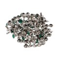 thumbnail image 3 of Rongfmy 50 Sets Double Side Rivets Studs DIY Shoes Clothes Snap Button 7mm - Yellow, 7mm Green, 3 of 9
