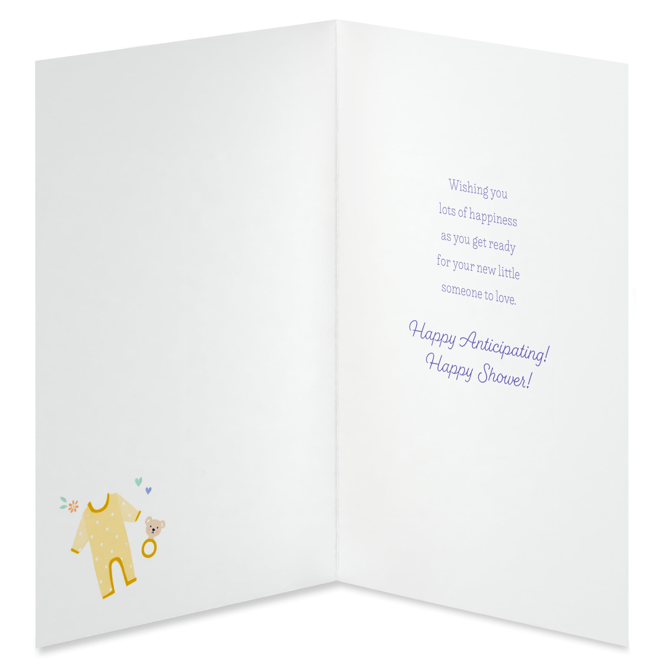 American Greetings Baby Shower Card for New Parents (It's Baby Time!)
