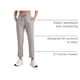 thumbnail image 4 of Pantalones CRZ YOGA Joggers Livianos para Entrenamiento 27" Talle XX-Small, 4 of 7