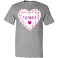thumbnail image 3 of Inktastic Grandma Pink Valentine Hearts T-Shirt, 3 of 5