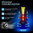 thumbnail image 4 of For Mazda 6 2011 2012 2013 Headlights,H7 High and Low Beam Bulbs H11 Fog light 8000K Blue 6pcs, 4 of 9
