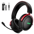thumbnail image 1 of Auriculares inalámbricos para gaming Acer de triple modo, batería de 40 h, negro, 1 of 7