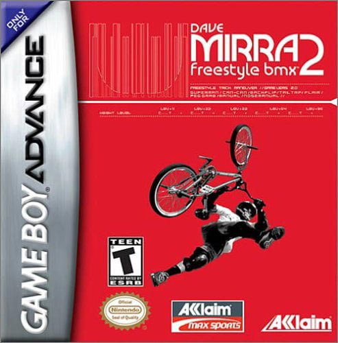 dave mirra pro bmx 2