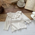 thumbnail image 2 of WEAIXIMIUNG Vêtements pour Filles Tout-Petits Haut Extensible Manches Longues, 2 of 3