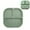 D, variant on Guanglv Food Grade Silicone Divided Dinner Plate Spill Proof Multipurpose Serving Tray for Kitchen Dining Room Reusable Food Container Back to School Meal Tray