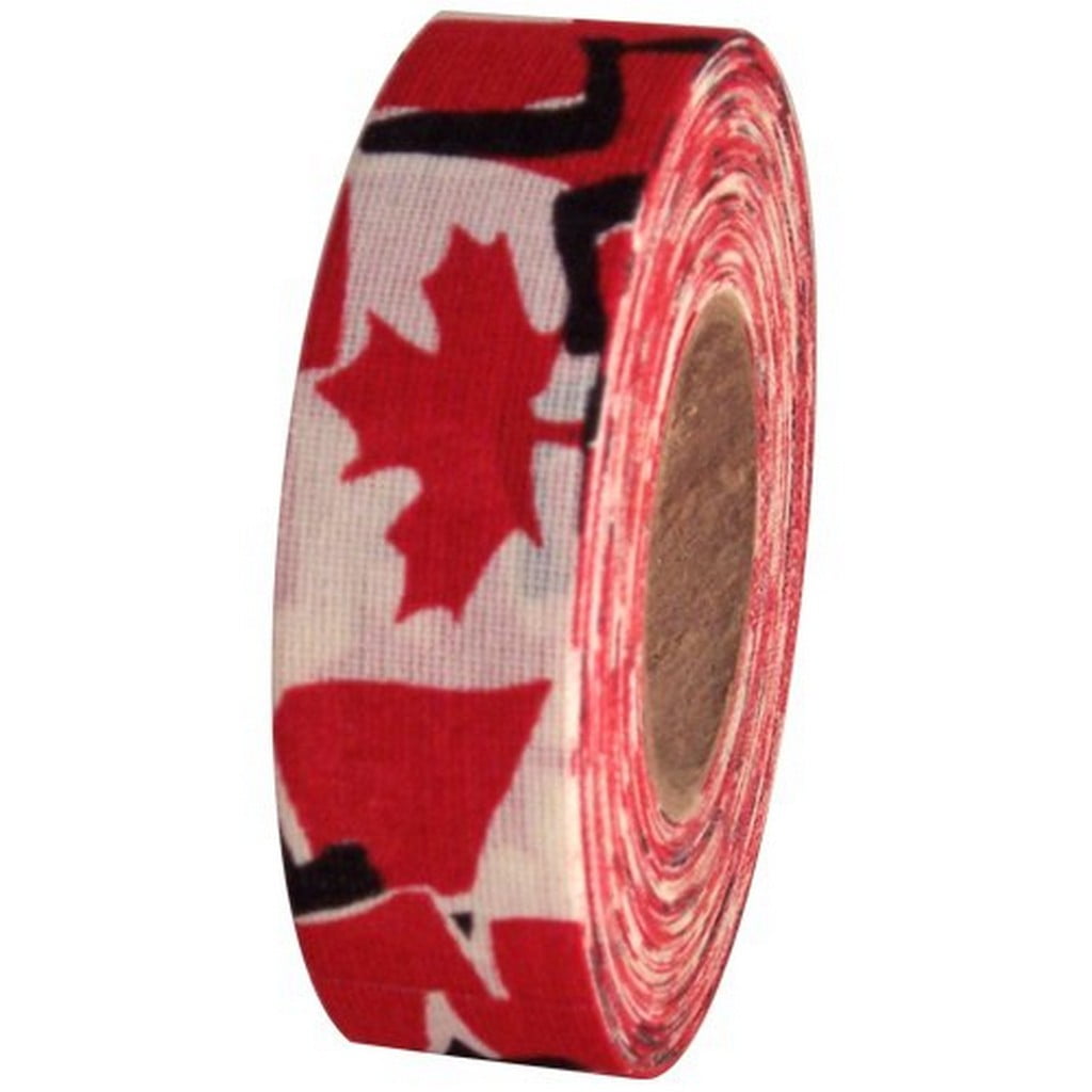 Cloth hockey stick tape, several colors, Canada 1' x 20 yds 3 pack