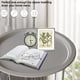 thumbnail image 2 of Mesa auxiliar Garden 4 you - Bandeja plegable redonda de metal, color gris, 2 of 9