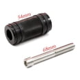 thumbnail image 3 of ONETEN-palanca de cambio de marchas CNC para motocicleta, clavijas de pie para Harley Davidson Touring Dyna Sportster Softail Street, color negro, 3 of 5