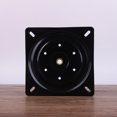 thumbnail image 4 of Miangastore Seat Swivel Plate Replacement Bar Stool Black Cold Rolled Steel 1Set 7.6X7.6X0.6In, 4 of 9