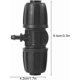 thumbnail image 4 of 16mm to 4/7 Garden Lock Barbed Tee Connectors, 10pcs/Set Connectors for PE Hose Garden Irrigation System, 4 of 4