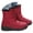 Red, variant on Womens Winter Snow Boots Waterproof Warm Fleece Lined Mid Calf Booties Outdoor Shoes for Women