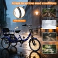 thumbnail image 5 of Adult Tricycle 7 Speed, 20 inch Folding Tricycle Three Wheel Bike for Women/Men/Seniors Bicycle, Wheel Bike for Shopping/Children load 450Ib（7Speed）, 5 of 6