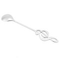 thumbnail image 3 of Musical Note Stainless Steel Dessert Spoon Health Table Decor Tea Dishwasher Safe Coffee Stirring Rust Proof Silver Gift Idea, 3 of 7