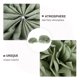 thumbnail image 3 of BESTYASH 24Ud Adornos De Flores De Verde Para Decorar Mesas Y En Bodas Y Celebraciones, 3 of 6