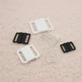 thumbnail image 4 of Qarigey Hebilla plástica del ajustador de la correa del sujetador, mano de obra fácil de usar, hebillas plásticas del ajustador de la correa Accesorios de disfraces blanco 14mm, 4 of 6
