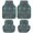 Bronze, variant on Pink Buffalo Plaid Car Floor Mats 4 Pieces, Front & Rear Auto Carpet Mats Full Set with Rubber Backing, Farmhouse Modern Checkered Universal All Weather Car Floor Protectors for SUV Truck Van